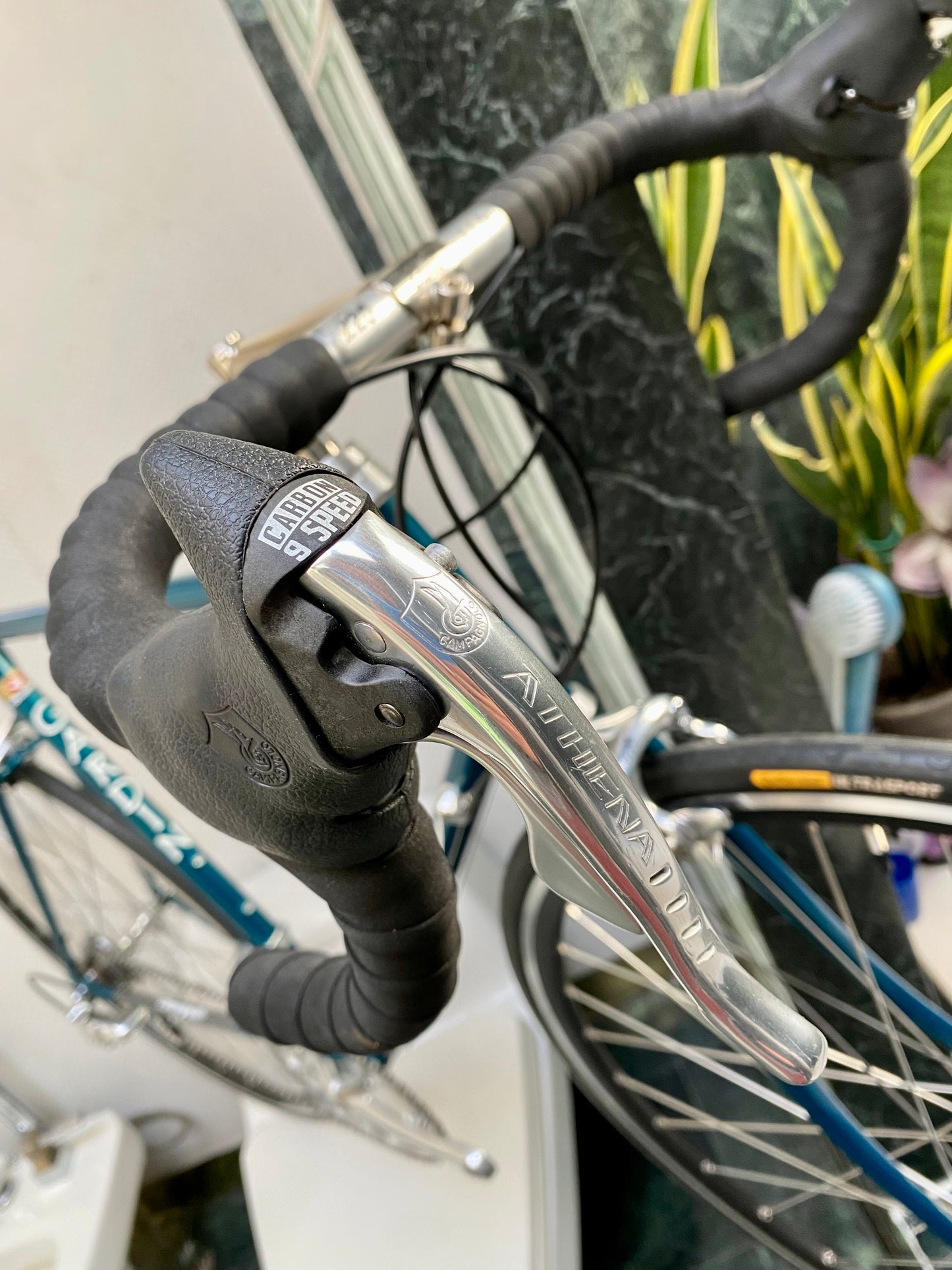 (SIZE 55cm) EARLY-1990's CUSTOM-BUILT GARDIN ROAD BIKE - CAMPAGNOLO ATHENA