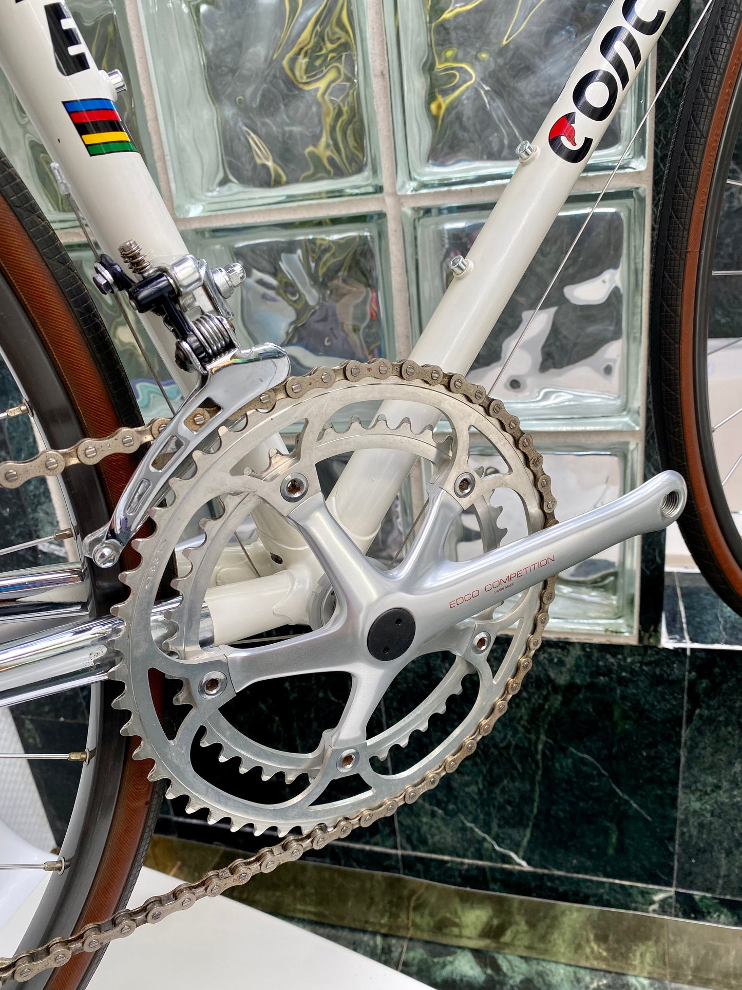 (SIZE 58cm) 1980's CONCORDE AQUILA ROAD BIKE - EDCO COMPETITION GROUPSET