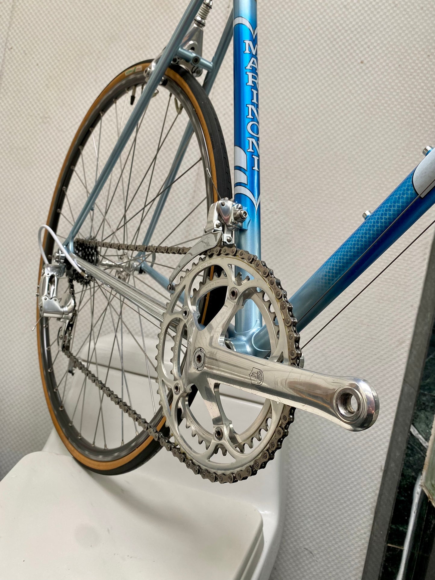 (SIZE 51cm) 1980's MARINONI SPECIAL ROAD BIKE - CAMPAGNOLO C-RECORD DELTA GROUPSET