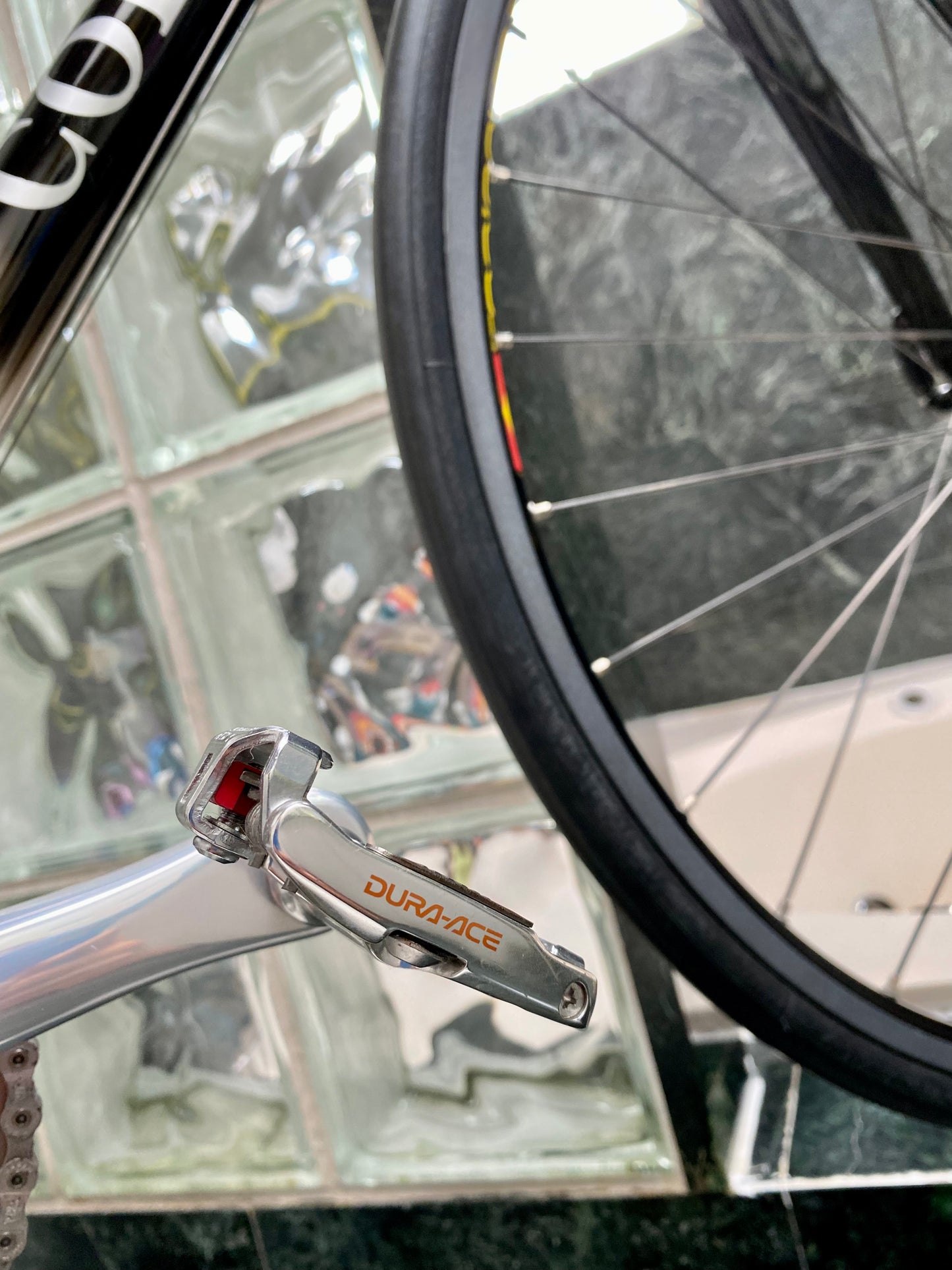 (SIZE 55cm) EARLY-2000's COLNAGO CT1 LUX TITANIO ROAD BIKE - DURA ACE - NOS