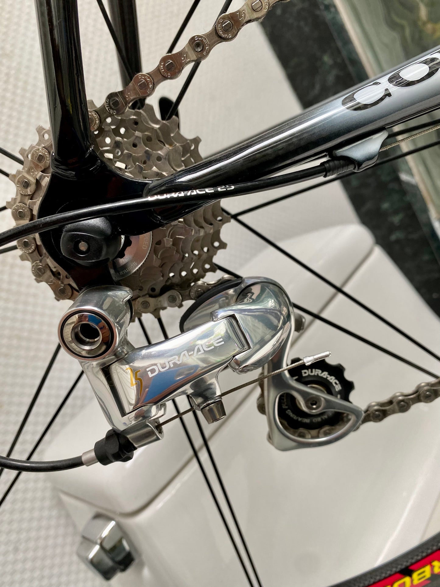 (SIZE 55cm) EARLY-2000's COLNAGO C40 MAPEI - DURA ACE 25th ANNIVERSARY- NEW OLD STOCK