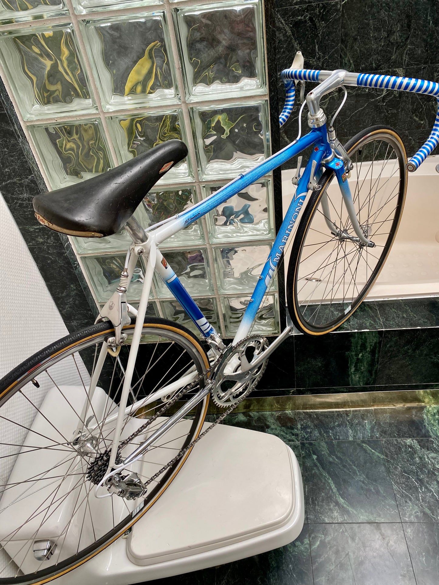 (SIZE 51cm) 1980's MARINONI SPECIAL ROAD BIKE - CAMPAGNOLO C-RECORD DELTA GROUPSET