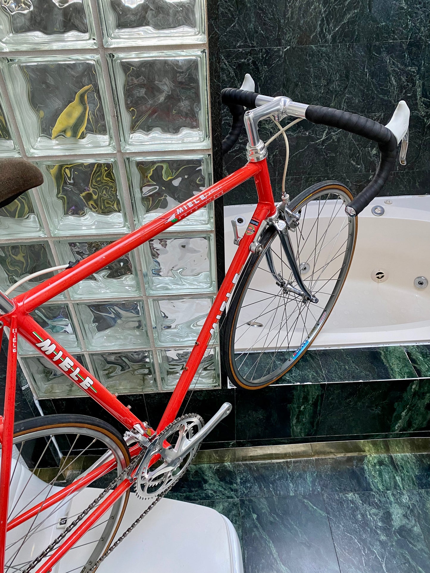 (SIZE 56cm) 1980's MIELE LATINA ROAD BIKE - CAMPAGNOLO ATHENA