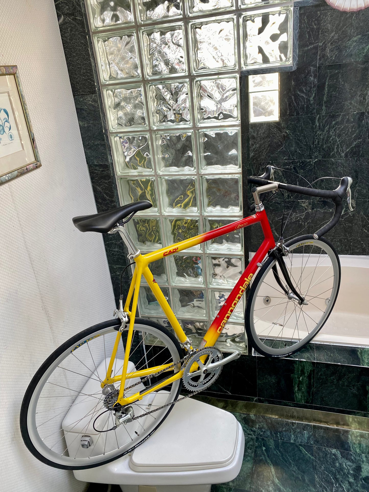 (SIZE 66cm / XXXL) 1990's CANNONDALE R800 ROAD BIKE - SHIMANO 105