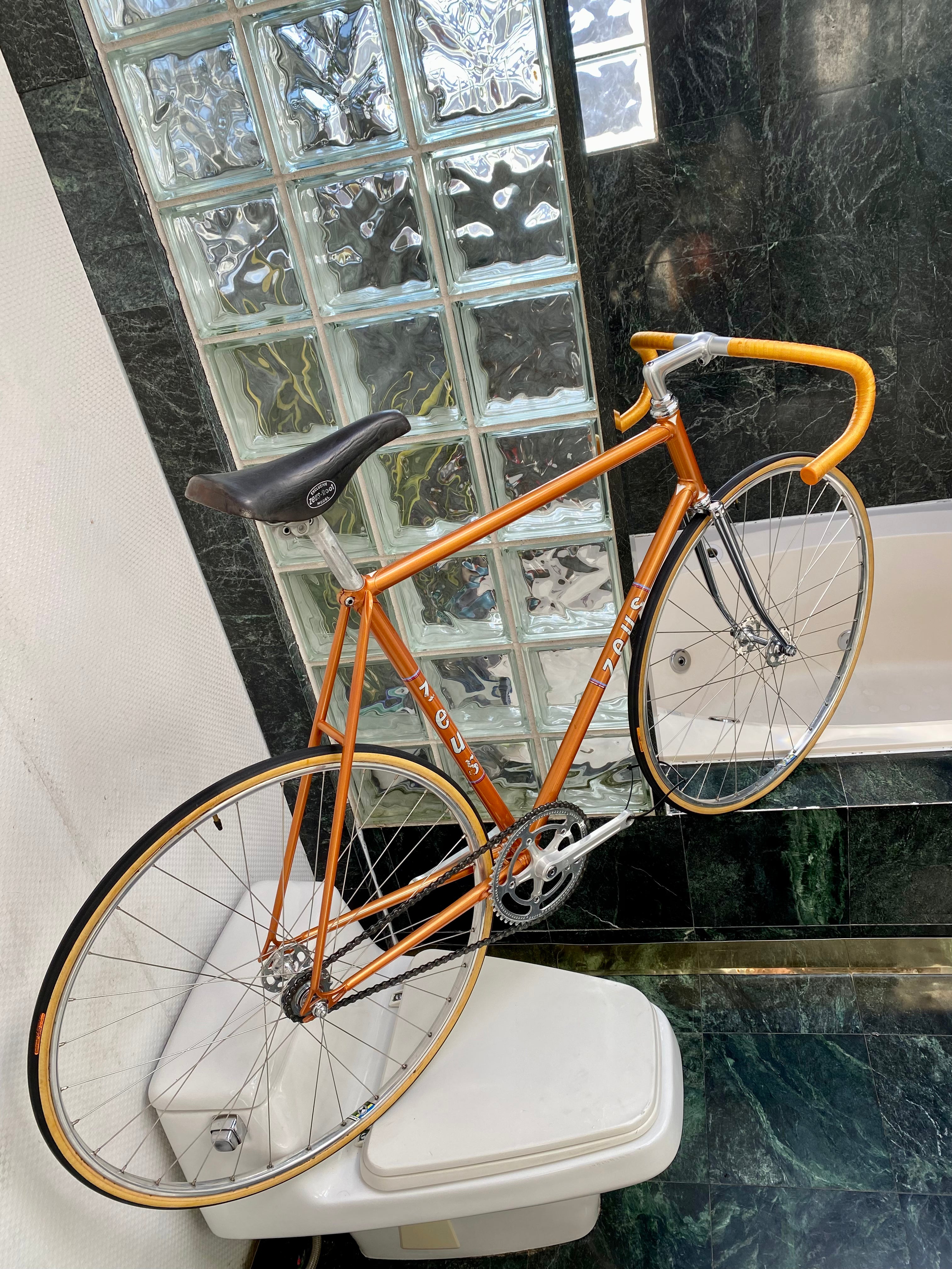 (SIZE 56cm) 1970's ZEUS PISTA TRACK BIKE - SUPER BEAUTIFUL!