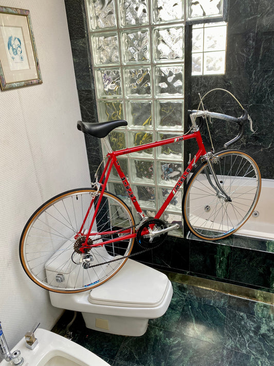 (SIZE 57cm) 1980's MIELE ROAD BIKE - RED - FULLY READY TO GO!