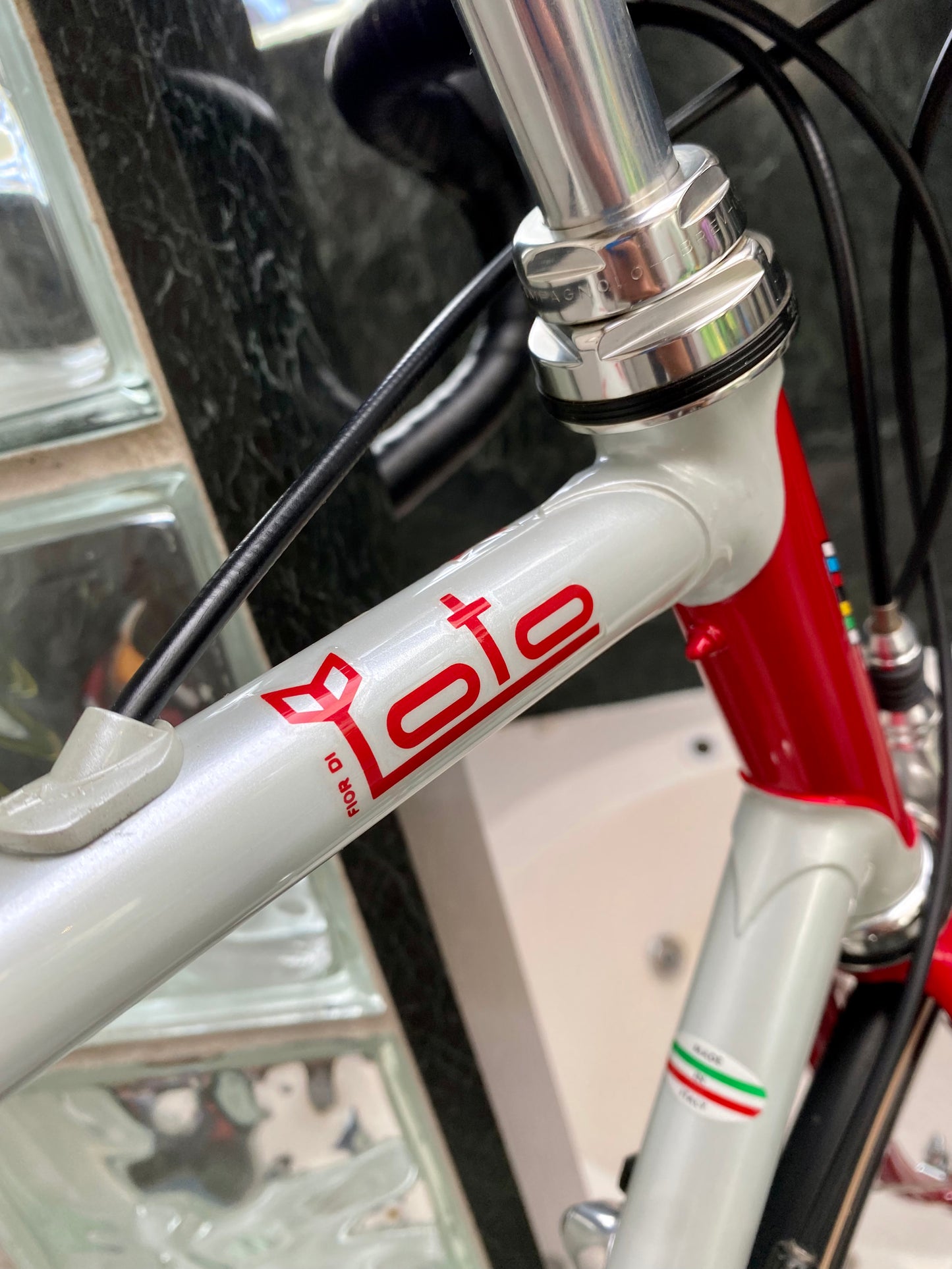 (SIZE 56cm) EARLY-1990's BASSO FIOR DI LOTO ROAD BIKE - NOS / NEW - CAMPAGNOLO C-RECORD DELTA