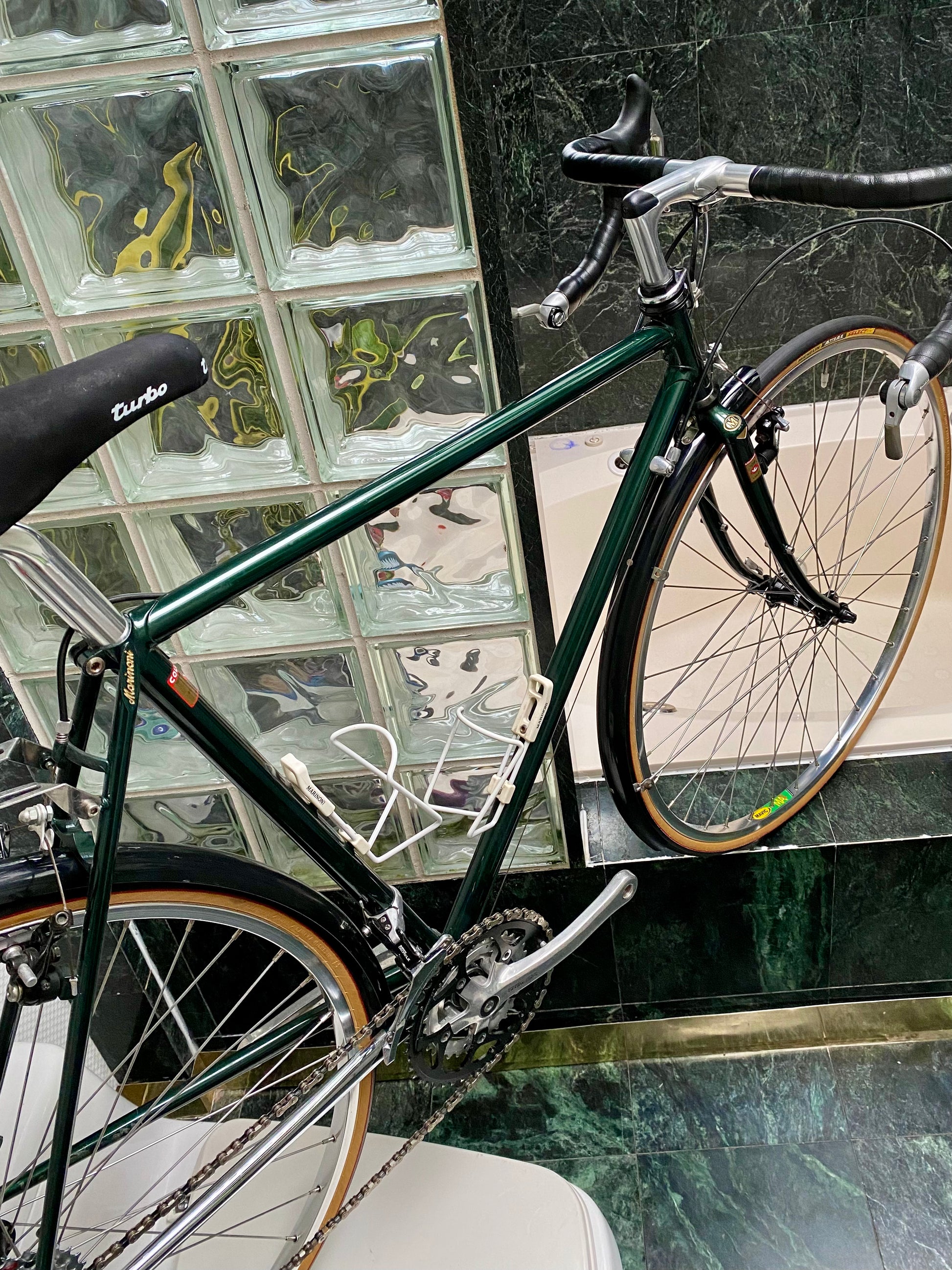 Touring bike online frame size