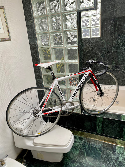 (SIZE (X)XS / "42.5") PINARELLO PISTA TRACK BIKE - FULL CUSTOM BUILD - DURA ACE - NEW