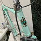 (SIZE 54cm) 1980's BIANCHI CELESTE ROAD BIKE - CAMPAGNOLO - COLUMBUS