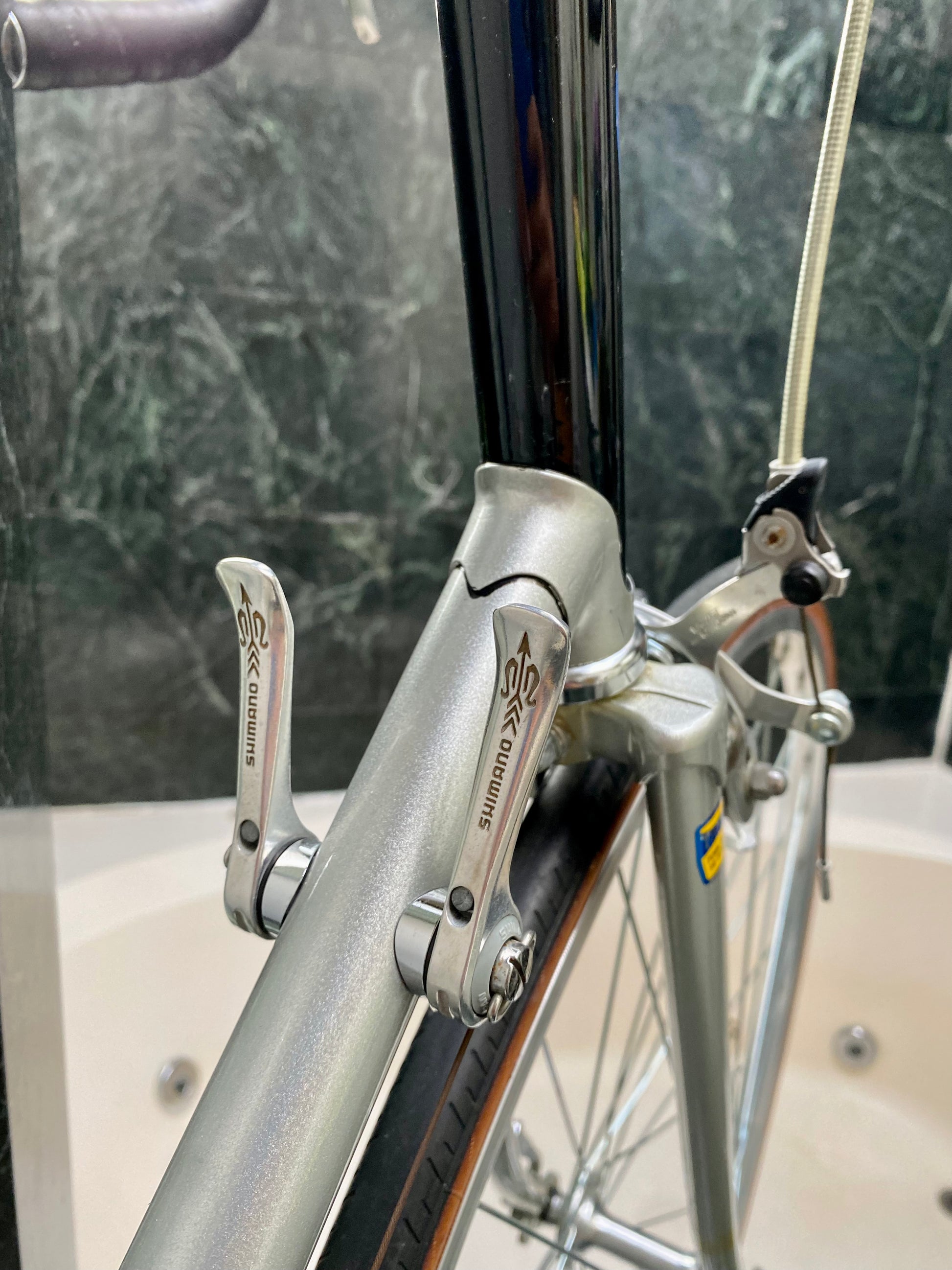 (SIZE 62cm) 1980's NISHIKI OLYMPIC ROAD BIKE SHIMANO GOLDEN ARROW