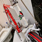 (SIZE 55cm) 1980's MIELE BINOVA ROAD BIKE - RED & WHITE - NICE