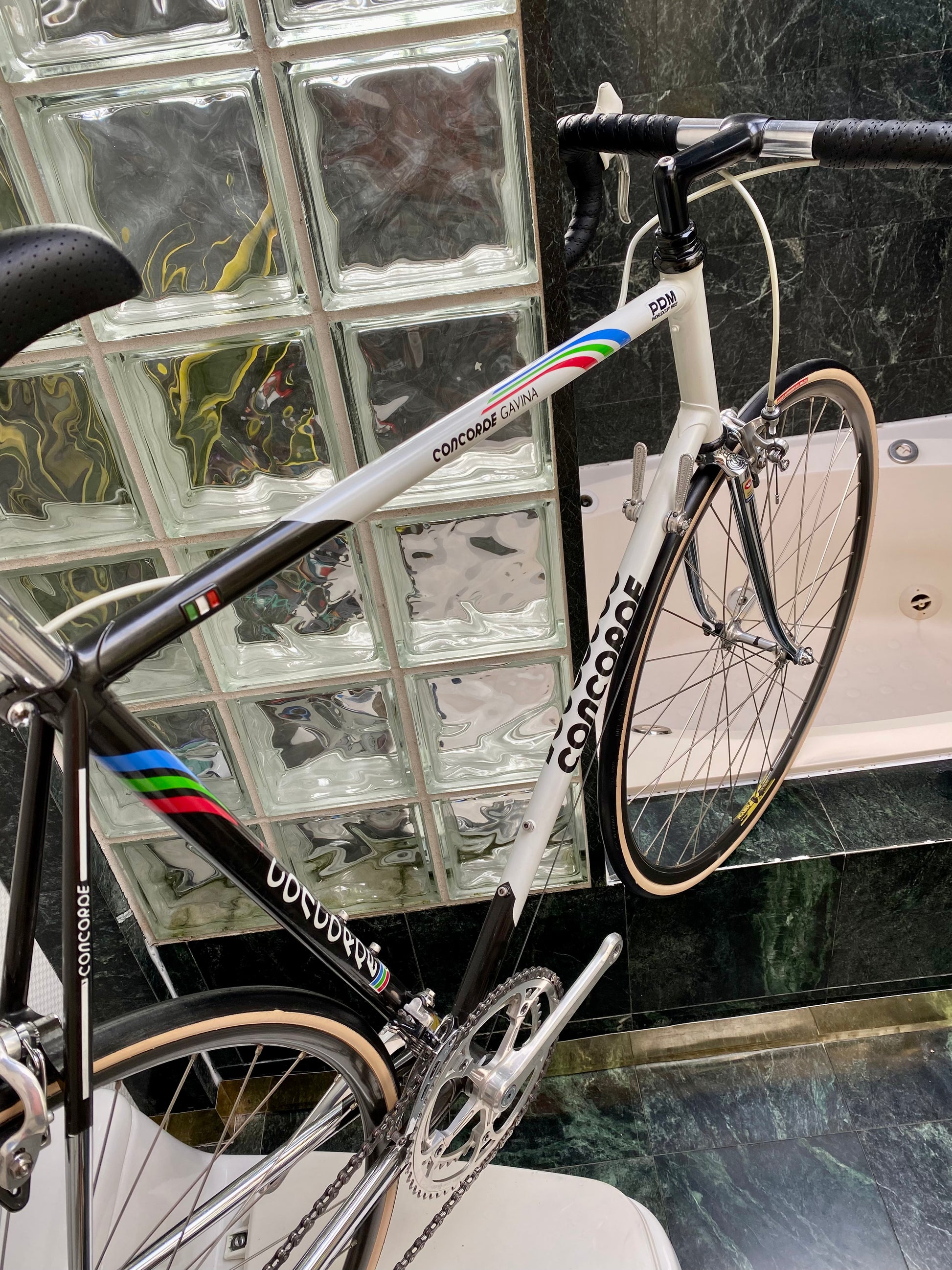 SIZE 59cm 1980 s CONCORDE GAVINA PDM TEAM ROAD BIKE CAMPAGNOLO SUPER RECORD