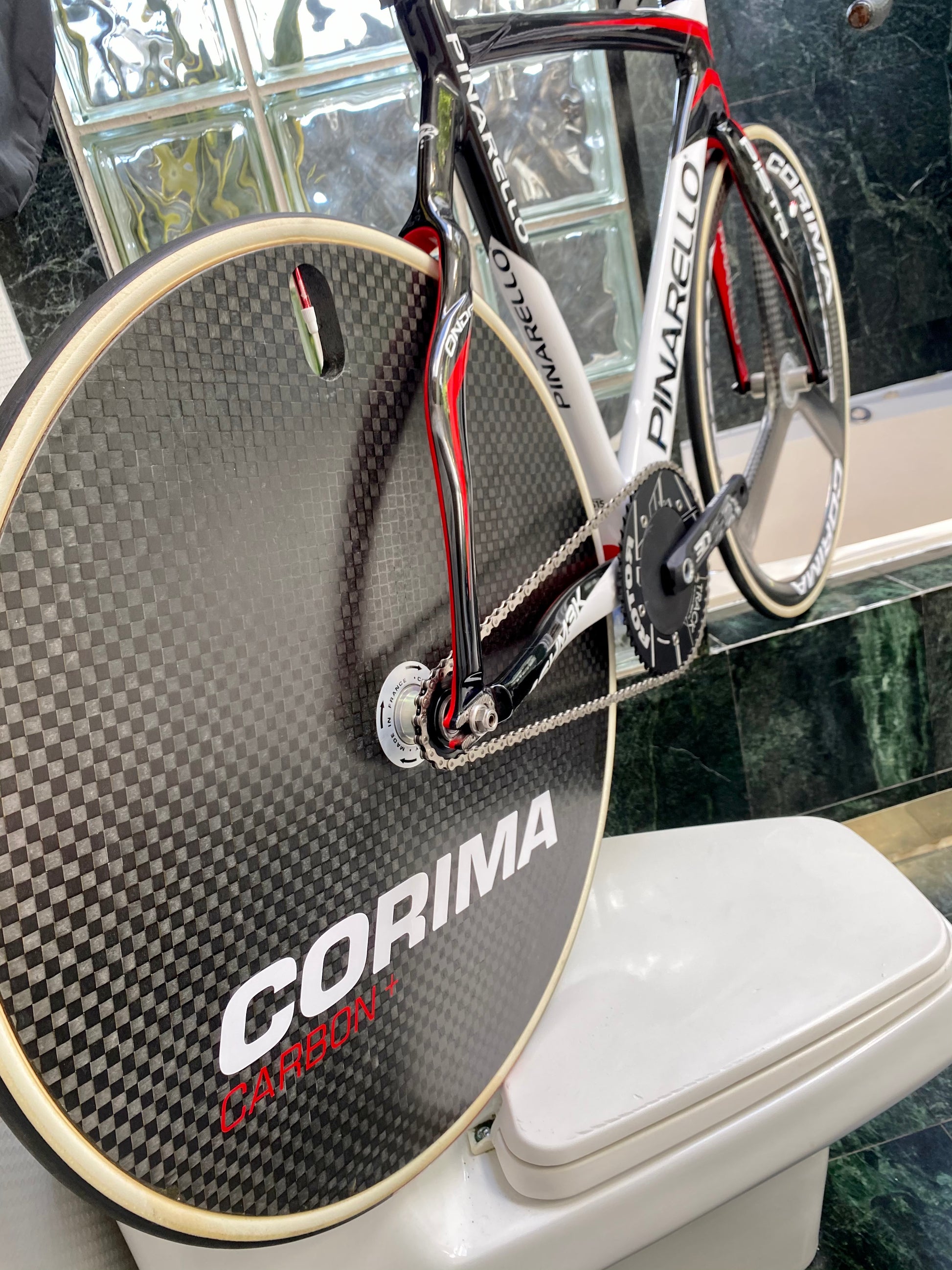 Track bike best sale disc wheel